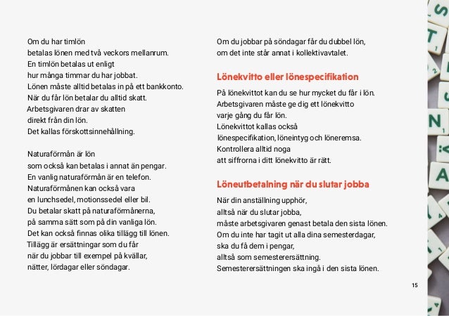 Arbetslivets Spelregler 2019