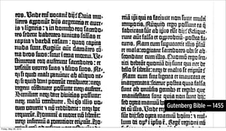 Gutenberg Bible — 1455


Friday, May 28, 2010
 