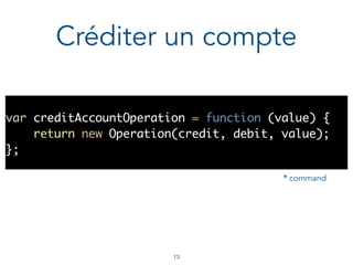 !13
Créditer un compte
* command
 