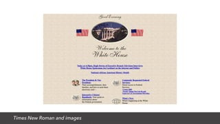 Times New Roman and images
 