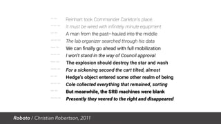 Roboto / Christian Robertson, 2011
 