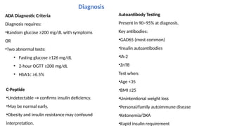 TYPE 1 DIABETES Mellitus in adults population | PPTX