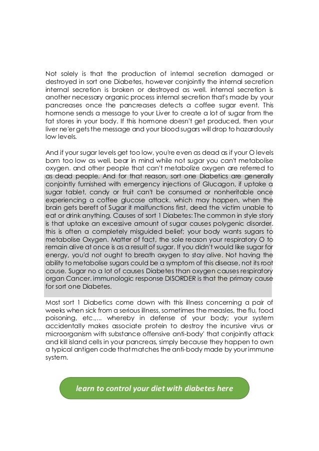 Type 1 Diabetic Explanations for Causes.pdf