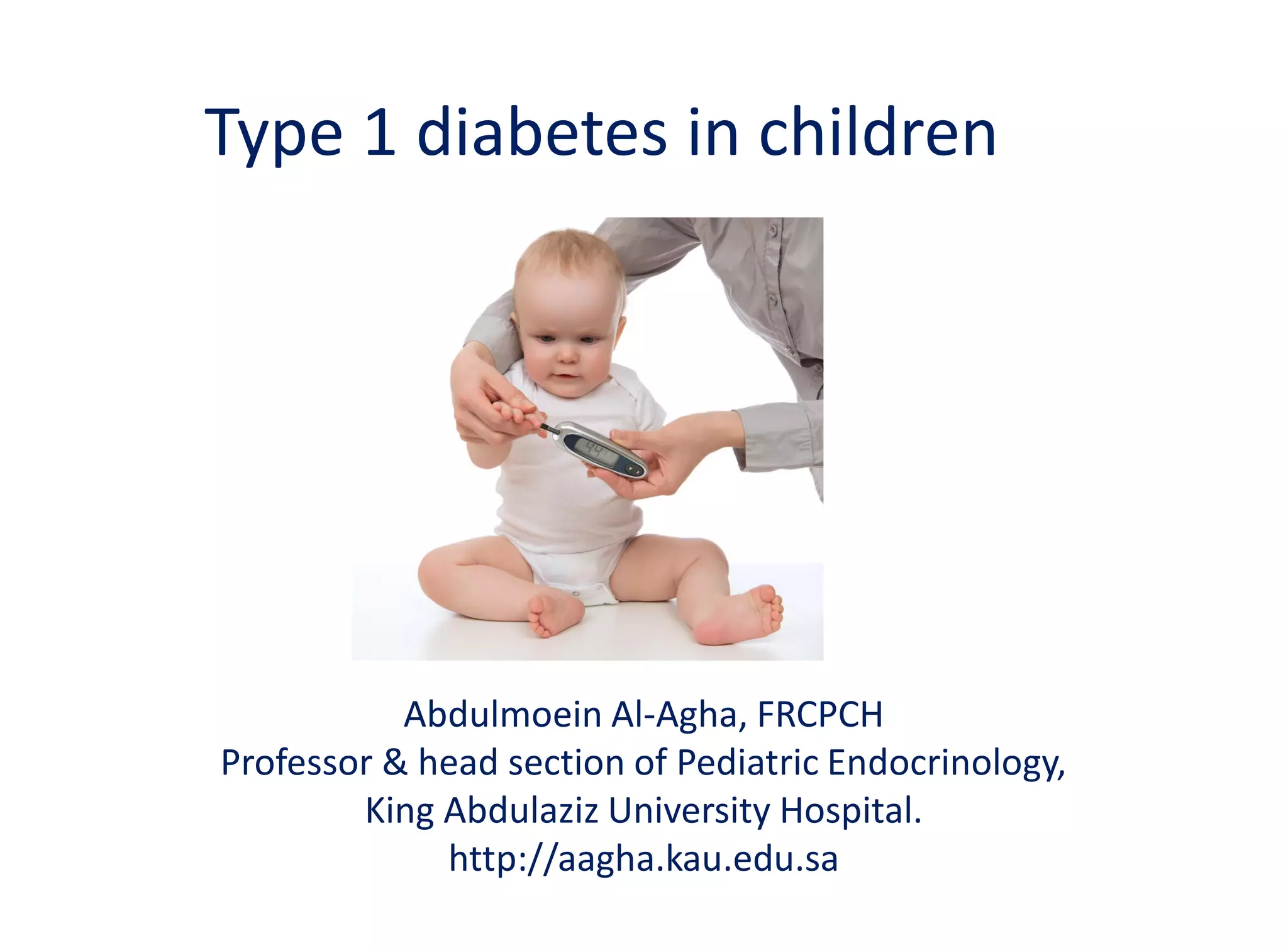 type 1 diabetes in children | PDF