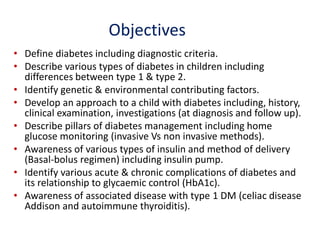 type 1 diabetes in children | PDF