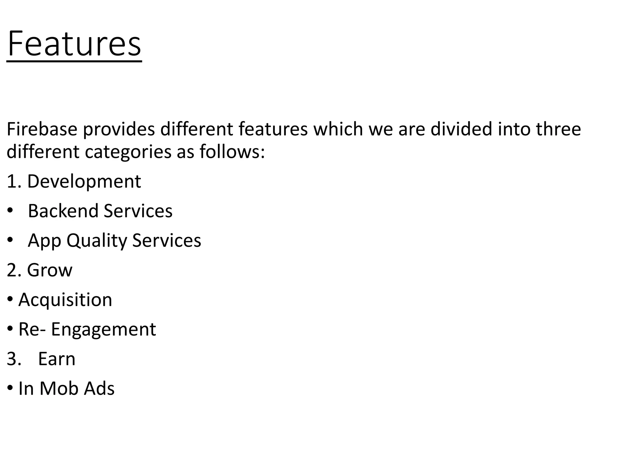 Google firebase ppt