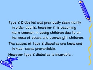 Type 2 Diabetes PPT