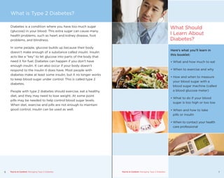 Managing Type 2 Diabetes | PDF