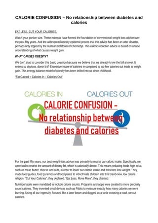 These statistics would not surprise anybody in the diet industry or, for that matter, anybody who has ever tried
to lose w...