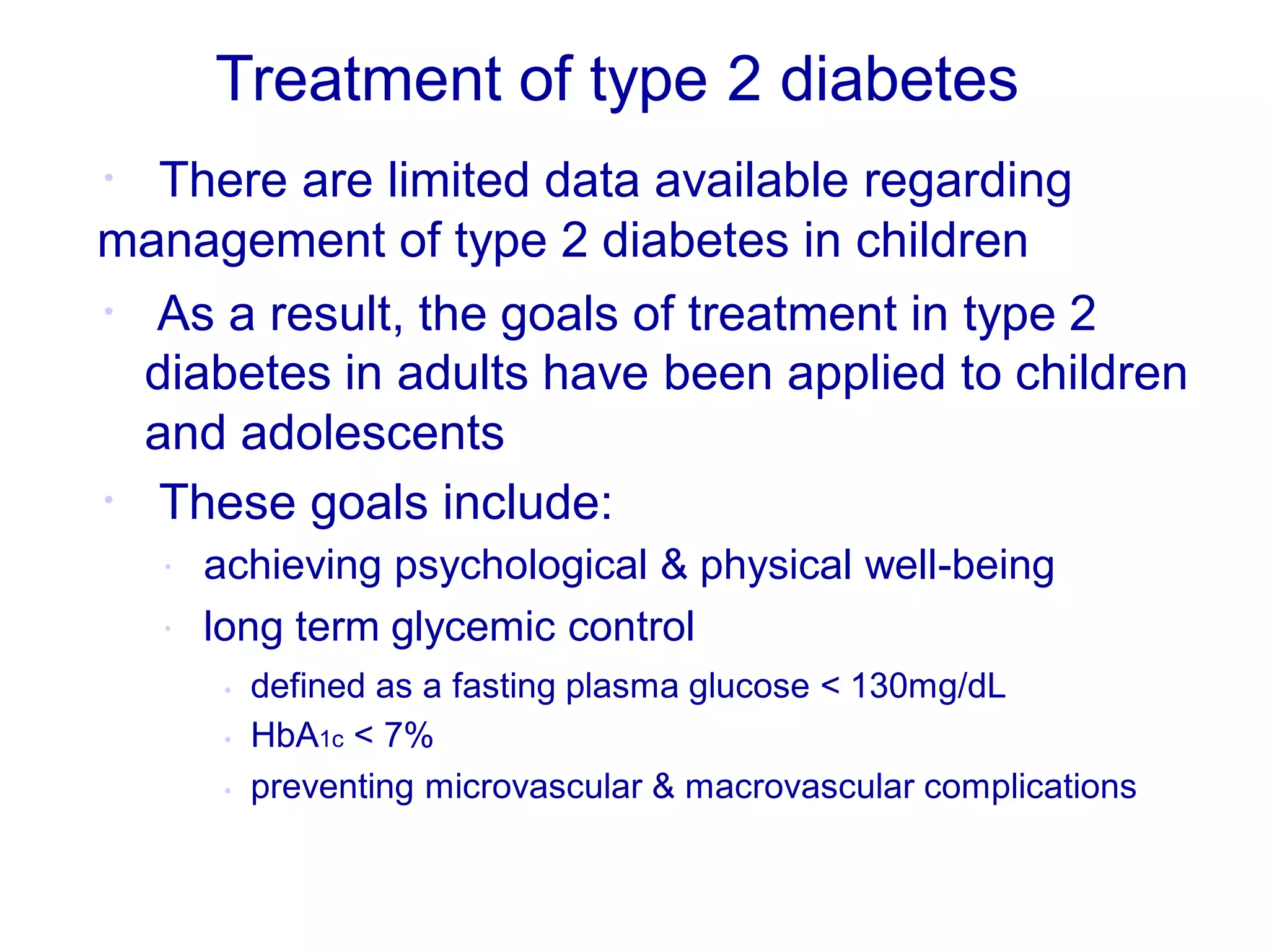 Type 2 diabetes in children | PDF