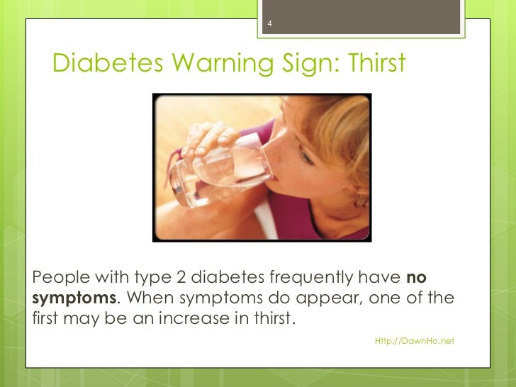 Type 2 Diabetes Learn the Warning Signs