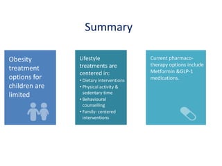 Type 2 DM in children & adolescents management overview | PDF