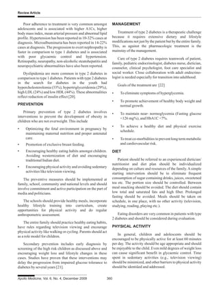 TYPE 2 DIABETES IN CHILDREN AND ADOLESCENTS | PDF