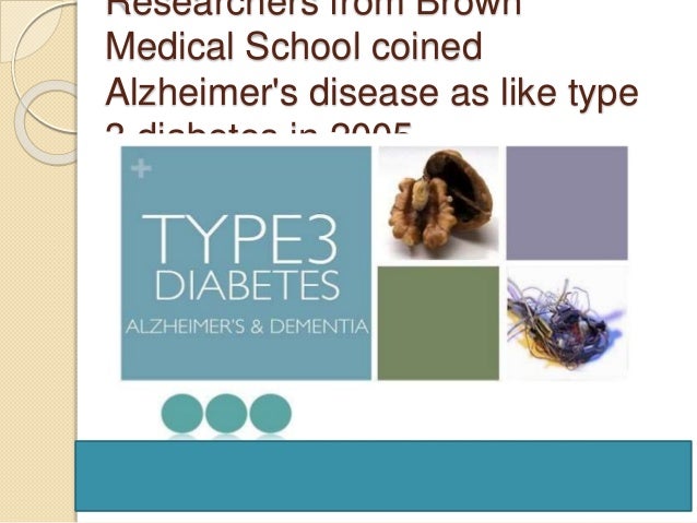 Type 3 diabetes