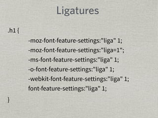 Typography and User Experience -  WCSF