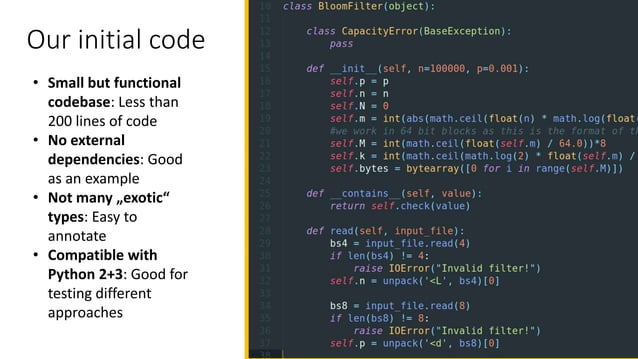 Type Annotations in Python: Whats, Whys and Wows! | PPTX