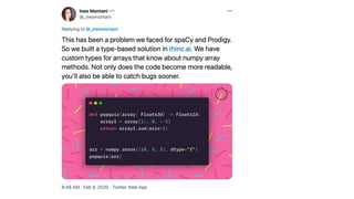 How to start using types in Python with mypy | PPT