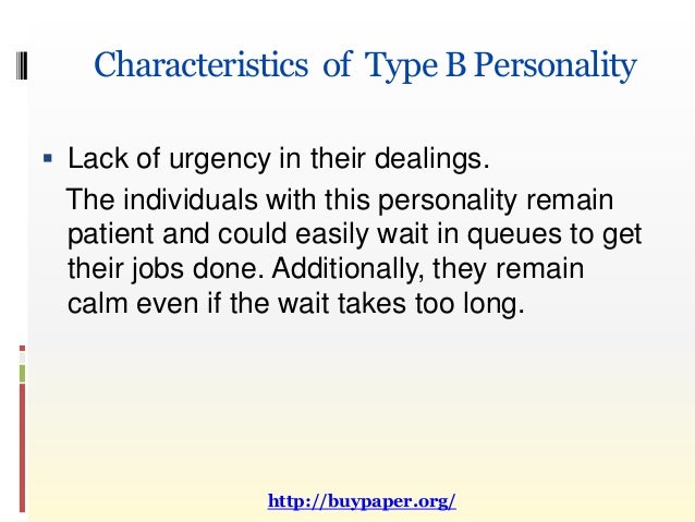 personality type essay