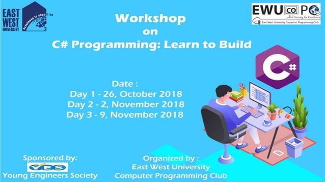 Type Casting C# - Lec4 (Workshop on C# Programming: Learn to Build) | PPT