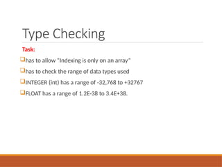 Type Checking and Type Conversion.pptxType Checking and Type Conversion ...