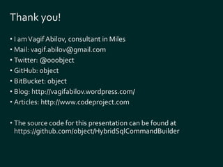 Typed? Dynamic? Both! Cross-platform DSLs in C#