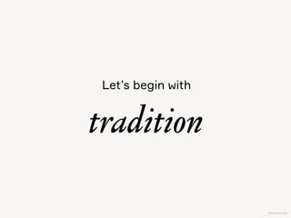 KAPTEREV.COM
R R R RR
Traditional  Contemporary
Novelty
Robust
Simple
Aﬀordable
Classical
Sophisticated
Complex
Luxury
RDidot Playfair Minion Fedra Sans PT Sans Avenir
 