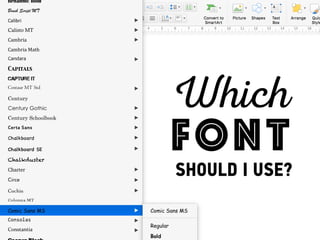 KAPTEREV.COM
FONT
SHOULD I USE?
Which
 