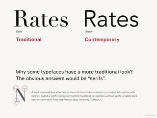 KAPTEREV.COM
Bodoni Sans
Wow. What has just happened? The serifs are gone!
Serifs are important — but even if we take them...