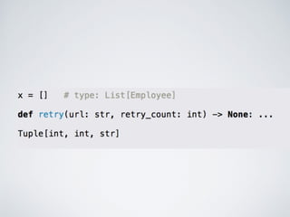 Python Type Hints | PDF