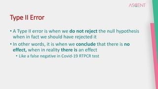 Type I and Type II Errors in Research Methodology | PDF