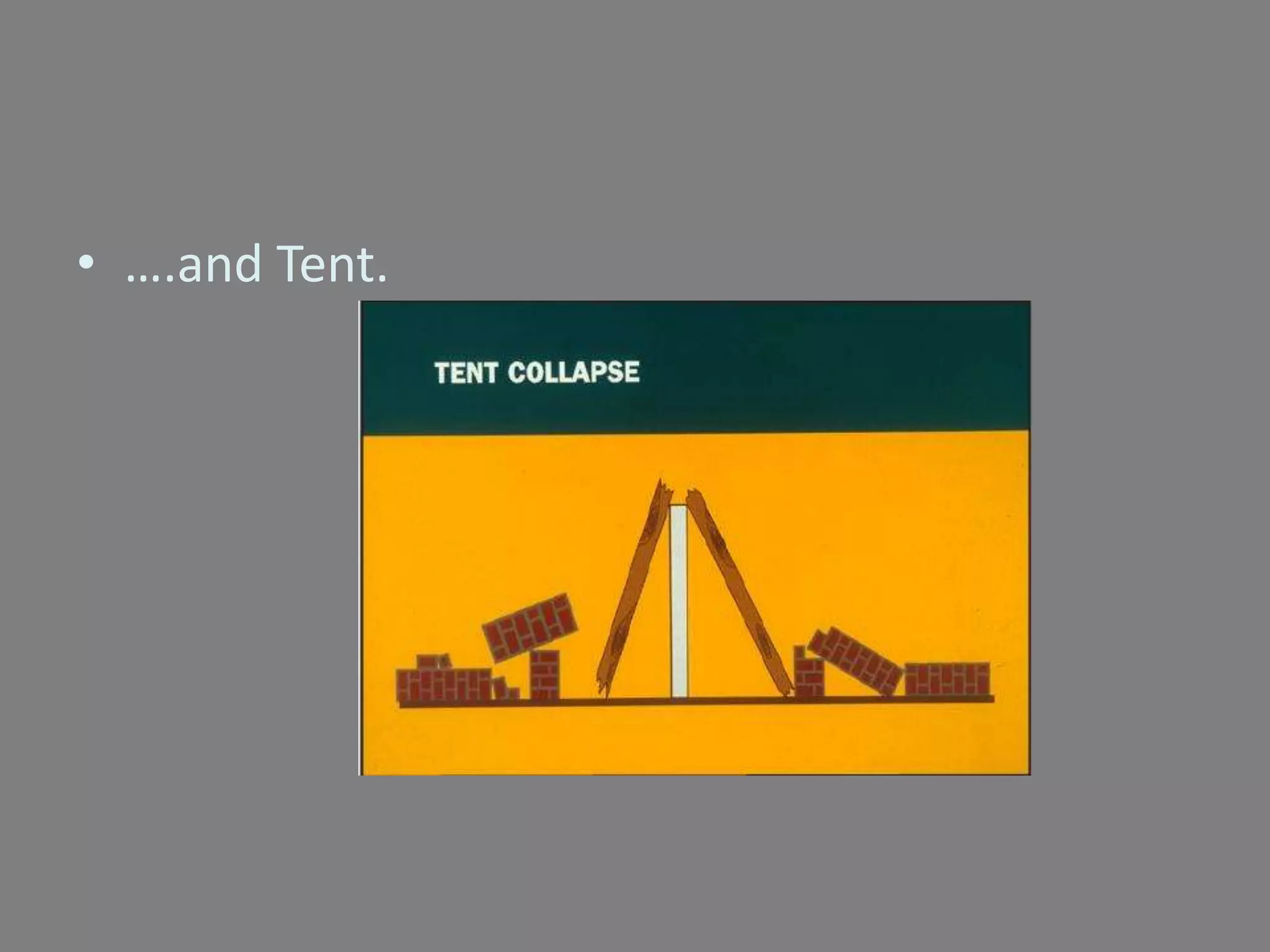 • ….and Tent.
 