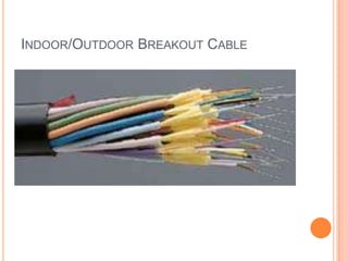 INDOOR/OUTDOOR BREAKOUT CABLE

 
