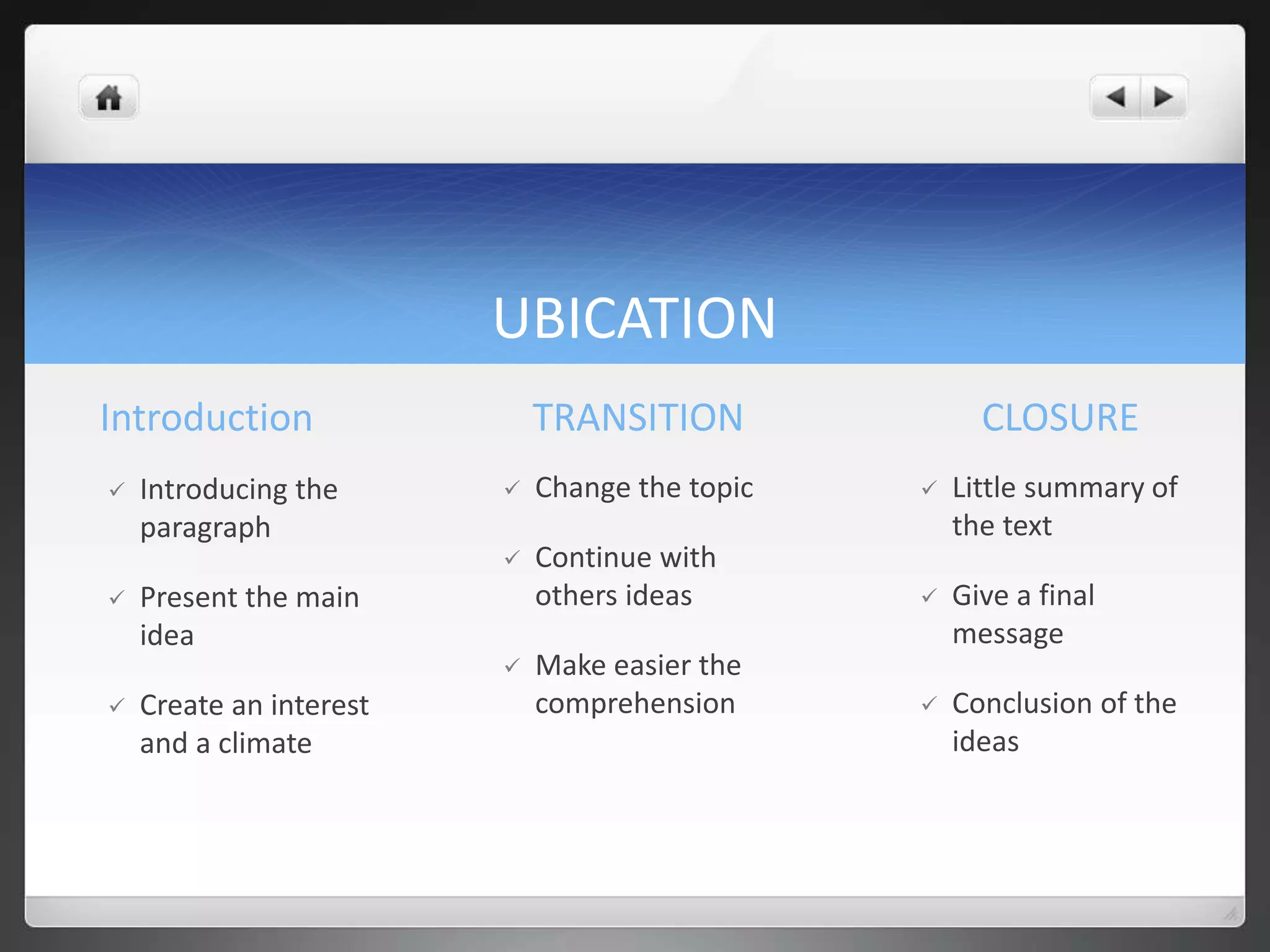 Type of paragraph | PPT | Free Download