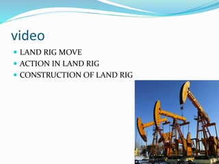 Leaned Rig Type of rig | PPTX