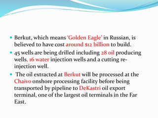 Bercut Oil Rig Type of rig | PPTX