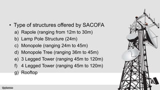 Type of Tower Telecommunication Anttenna | PPT