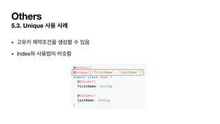 Others
5.3. Unique
• 

• Index
 