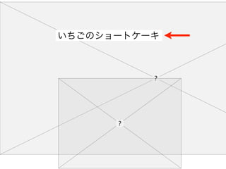 いちごのショートケーキ
 