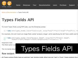Types Fields API
     144
 