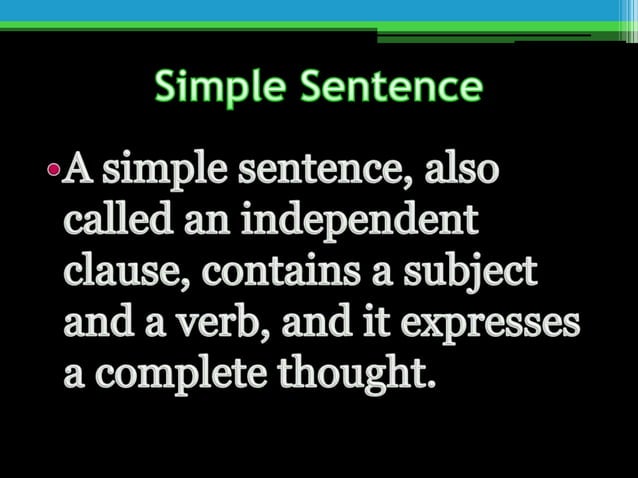 Types of Sentence According to Function