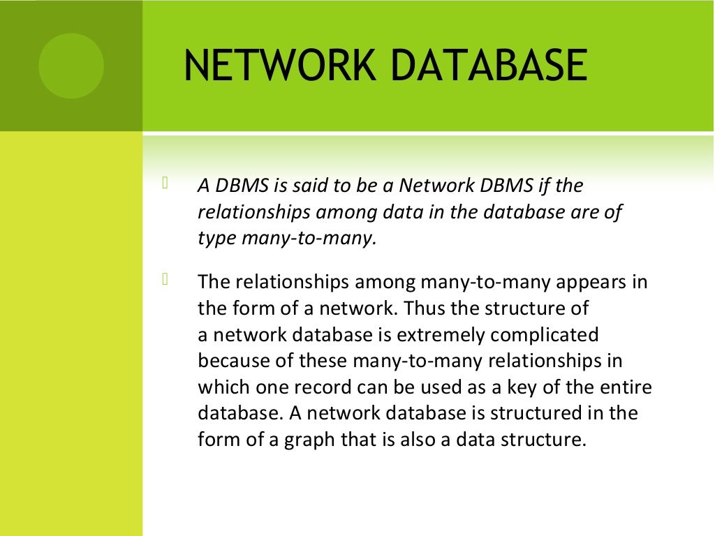 what are the 4 types of dbms what are the 4 types of dbms