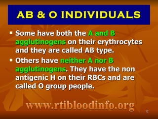 Types Of Blood from Rtibloodinfo | PPS