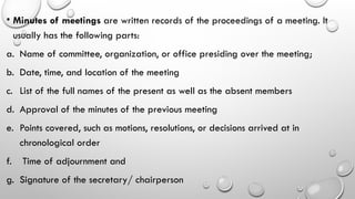 TYPES-OF-BUSINESS-CORRESPONDENCE.pphshtx | PPTX