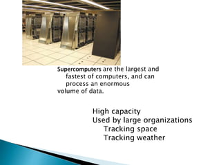 Which Is Heavy Use Computer Types of computer | PPTX
