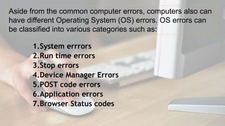 types-of-computer-errors.pptxpowerpointp | PPT