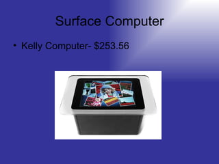 Surface Computer Kelly Computer- $253.56