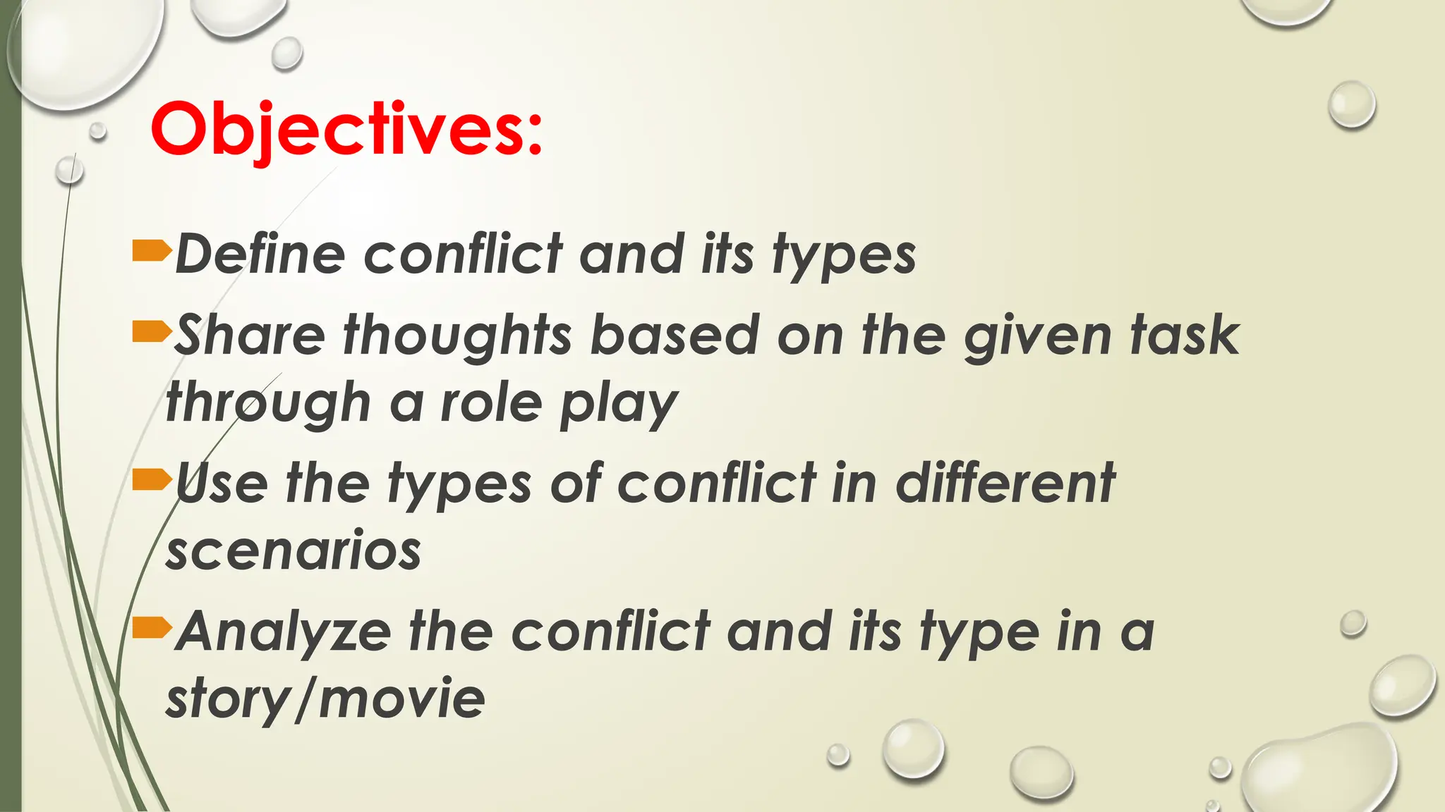types-of-conflict powerpoint presentation | PPTX