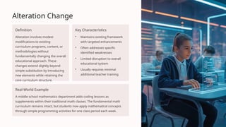Types of Curriculum Change-Theory and Practice.pptx