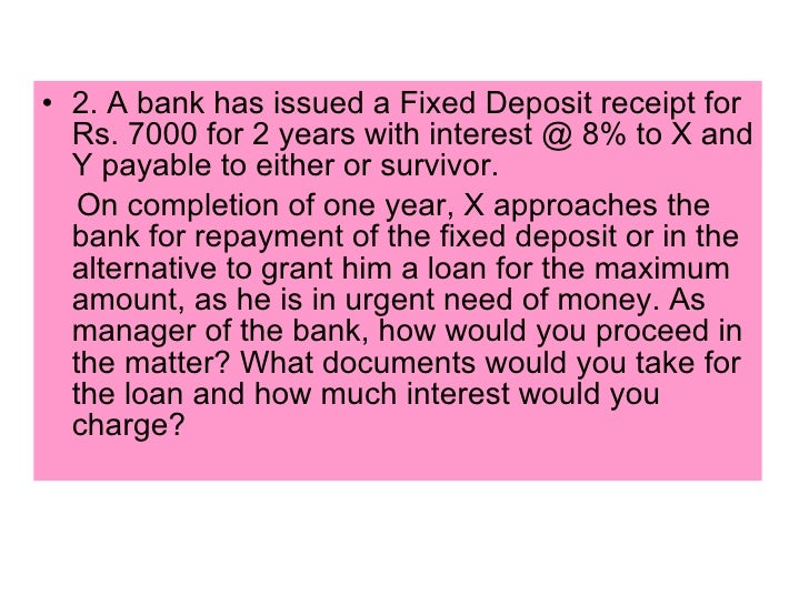 what is an assignment of deposit account