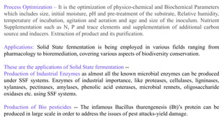 Types of Fermentation Solid State Fermentation | PPTX